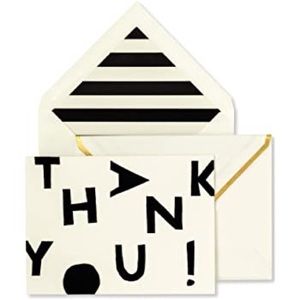 Kate Spade thank you foldover cards